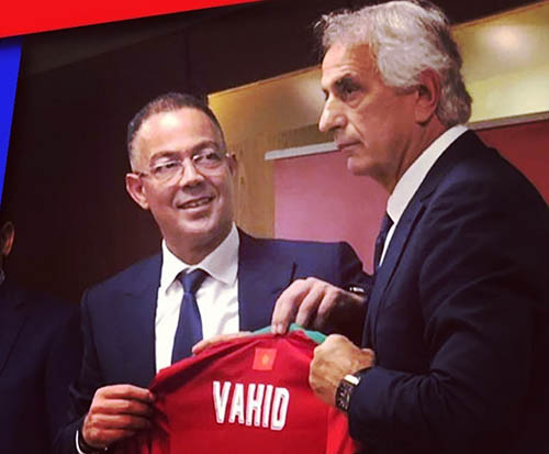 فوزي لقجع : أقلنا وحيد بسبب ابعاده للاعبين مهمين ، وأخبرته أن الجمهور قد سئم من فلسفته 1 فوزي لقجع وحيد حاليلوزيتش