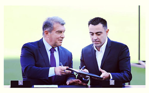 الاتحاد الاسباني يرفض تسجيل لاعبي برشلونة الجدد ، ولابورتا في ورطة 1 برشلونة لابورتا