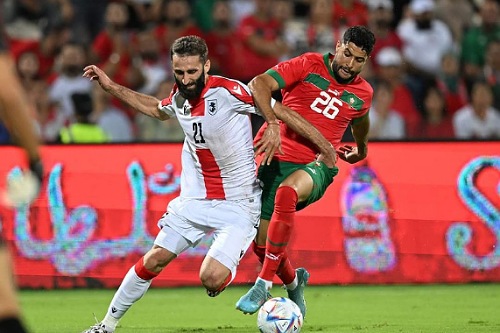 المنتخب المغربي جورجيا كأس العالم قطر 2022