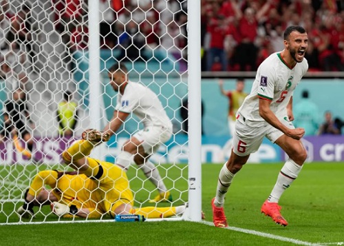 الفيفا تحتسب هدف الصابيري في مرمى بلجيكا للعميد سايس 1 الفيفا تحتسب هدف الصابيري في مرمى بلجيكا للعميد سايس