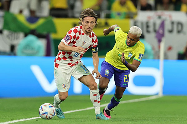 كرواتيا تقصي البرازيل بضربات الترجيح و تتأهل لنصف نهائي مونديال قطر