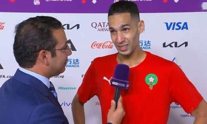 تصريح بالدموع للاعب بدر بانون : "كنت أفكر في إنهاء مشواري الكروي بعد المرض ، وأشكر الركراكي الذي منحني الثقة"