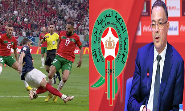 بلاغ : الجامعة تقدم شكوى للفيفا بخصوص الظلم التحكيمي الذي تعرض له المنتخب المغربي في نصف نهائي المونديال 1 بلاغ : الجامعة تقدم شكوى للفيفا بخصوص الظلم التحكيمي الذي تعرض له المنتخب المغربي في نصف نهائي المونديال