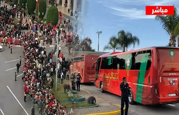 إستقبال ملكي للمنتخب الوطني المغربي بعد إنجازه التاريخي في كأس العالم قطر 2022 1 إستقبال ملكي للمنتخب الوطني المغربي بعد إنجازه التاريخي في كأس العالم قطر 2022