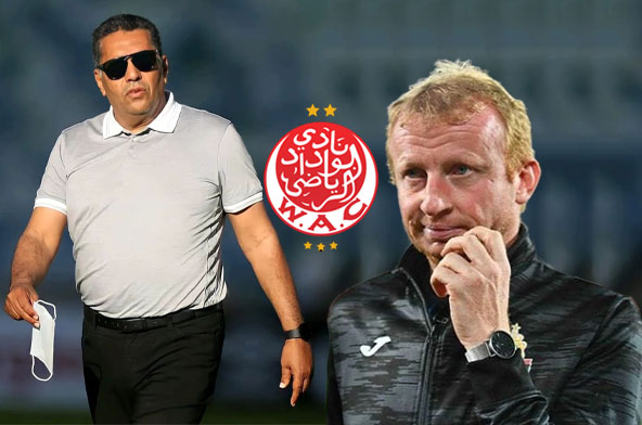 الوداد يعود لمفاوضة الطاوسي و فاندنبروك لخلافة النفطي 1 رشيد الطاوسي و سفين فاندنبروك مرشحان لخلافة عموتة في الوداد