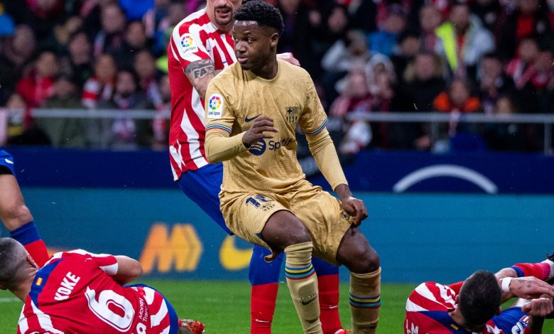 برشلونة ينقض على الصدارة بفوزه على أتلتيكو مدريد