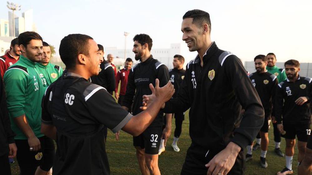 نادي قطر يكرم بدر بانون بعد تألقه في المونديال 1 نادي قطر يكرم بدر بانون بعد تألقه في المونديال