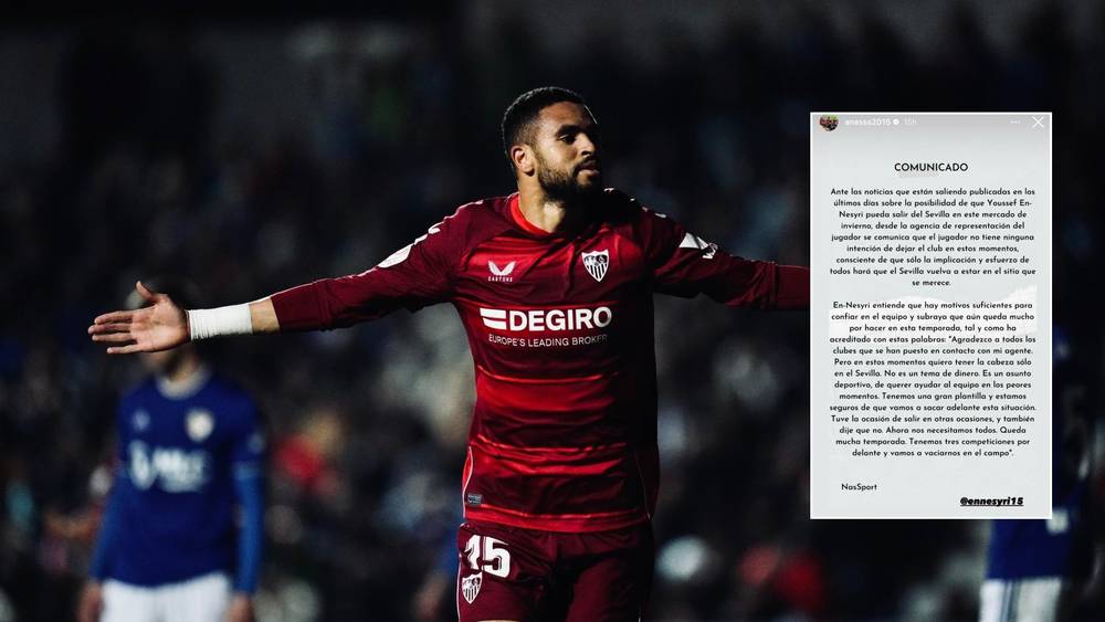 يوسف النصيري يرفض مغادرة اشبيلية رغم العروض المغرية لهذا السبب 1 يوسف النصيري يرفض مغادرة اشبيلية رغم العروض المغرية لهذا السبب