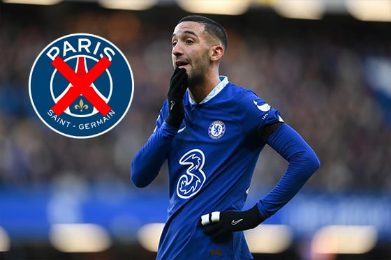 تشيلسي يحرم زياش من الانتقال لباريس سان جيرمان بطريقة "حقيرة"
