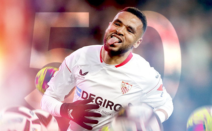 يوسف النصيري يصل لهدفه الـ50 في الدوري الإسباني 1 يوسف النصيري يصل لهدفه الـ50 في الدوري الإسباني