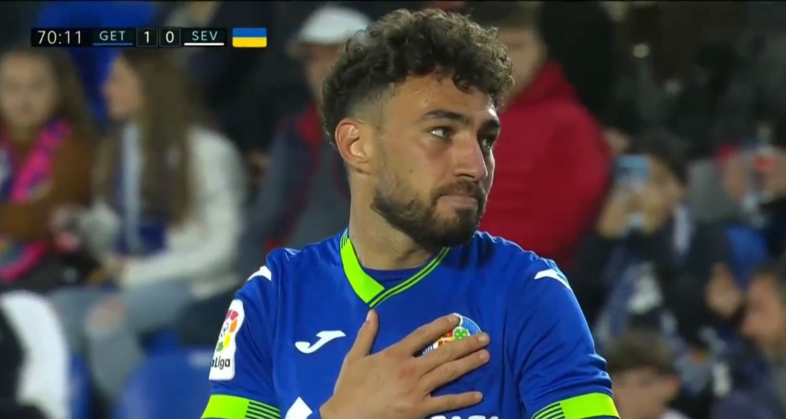 هدف منير الحدادي في مرمى ياسين بونو بالدوري الإسباني 1 هدف منير الحدادي في مرمى ياسين بونو بالدوري الإسباني