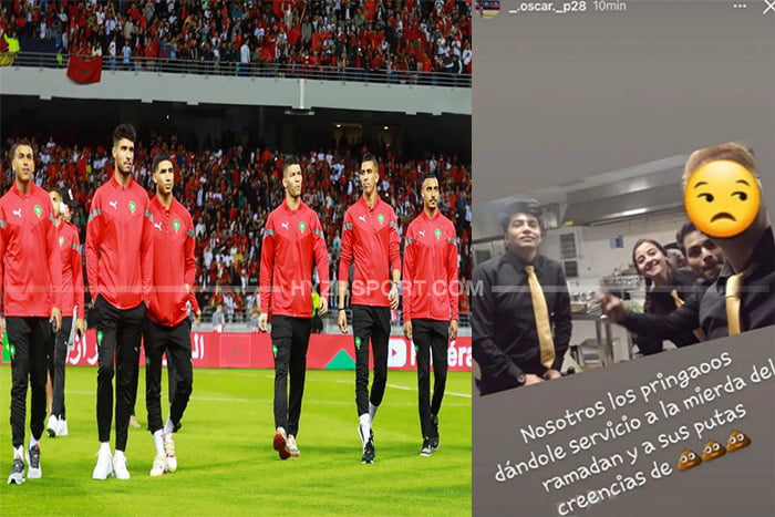 بعثة المنتخب تتعرض لمواقف "عنصرية" من طرف مستخدمين في الفندق بمدريد 1 بعثة المنتخب تتعرض لمواقف "عنصرية" من طرف مستخدمين في الفندق بمدريد