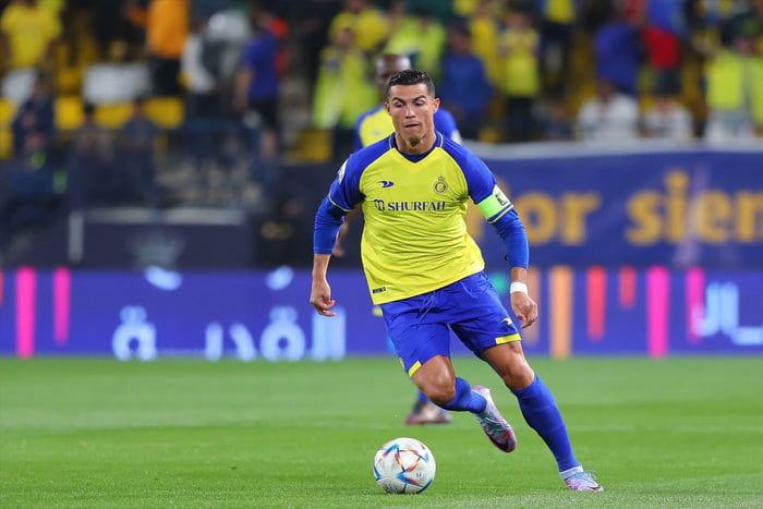 كريستيانو رونالدو :"الدوري السعودي سيصبح من أقوى 5 دوريات في العالم اذا استمروا هكذا" 1 كريستيانو رونالدو :"الدوري السعودي سيصبح من أقوى 5 دوريات في العالم اذا استمروا هكذا"