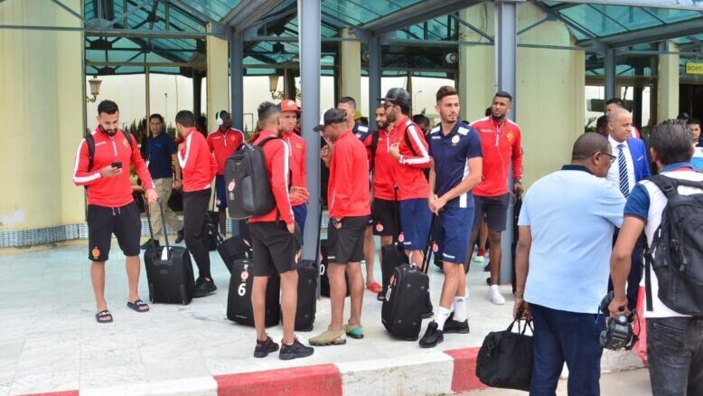 بعثة الوداد تنجو من موت محقق بعد تعطل الطائرة أثناء العودة من الكونغو