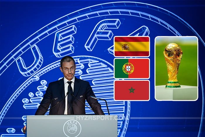 الويفا يدعم ملف المغرب وإسبانيا والبرتغال المشترك لكأس العالم 2030 1 الويفا يدعم ملف المغرب وإسبانيا والبرتغال المشترك لكأس العالم 2030