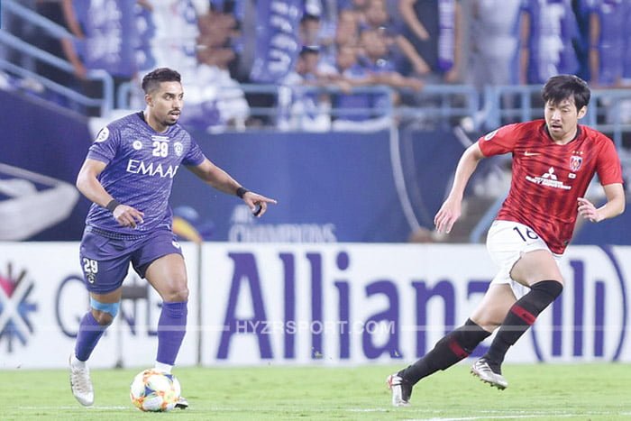 الهلال السعودي أمام اوراوا الياباني في ذهاب نهائي دوري أبطال آسيا