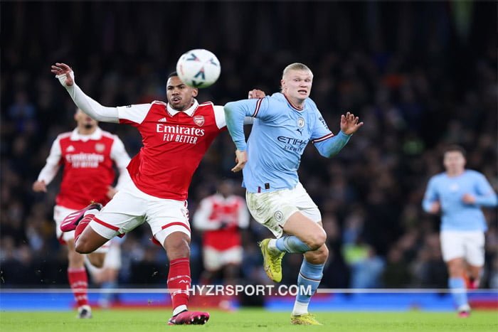 ملخص مباراة ارسنال و مانشستر سيتي (4/1) في الدوري الانجليزي الممتاز