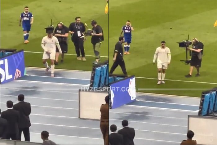 رونالدو يقوم بحركة لا أخلاقية تجاه جماهير الهلال ومطالب بطرده من السعودية 1 رونالدو يقوم بحركة لا أخلاقية تجاه جماهير الهلال ومطالب بطرده من السعودية