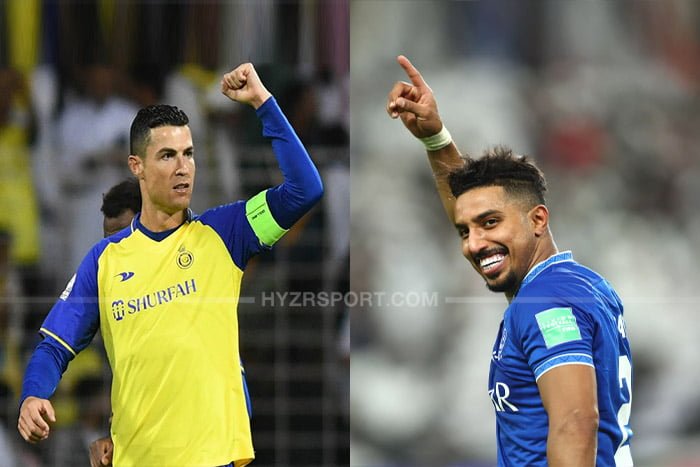 ديربي حارق بين النصر و الهلال في دوري روشن السعودي 1 ديربي حارق بين النصر و الهلال في دوري روشن السعودي