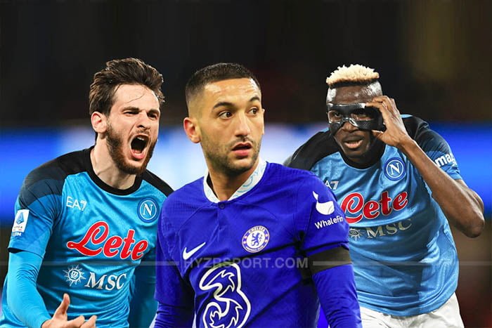 نابولي يستهدف زياش وتشيلسي يضع عينه على اوسيمين و كفارا