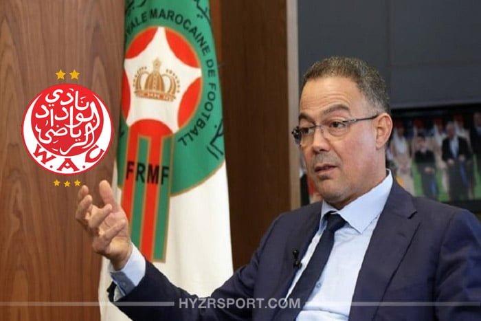 لقجع يهنئ الوداد بالتأهل ويصرف مكافأة 200 مليون 1 لقجع يهنئ الوداد بالتأهل ويصرف مكافأة 200 مليون