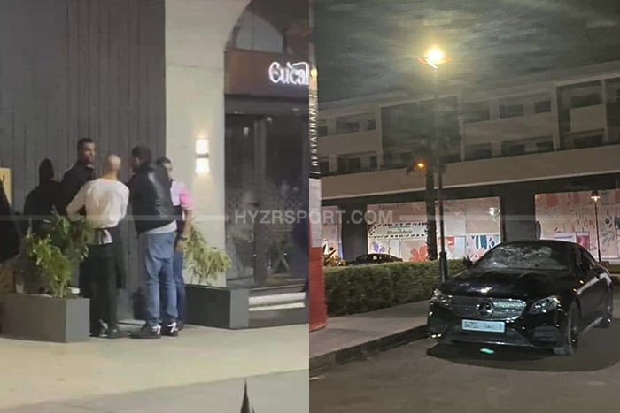 التكناوتي يدخل في شجار عنيف بأحد المطاعم والناصيري يتدخل 1 التكناوتي يدخل في شجار عنيف بأحد المطاعم والناصيري يتدخل