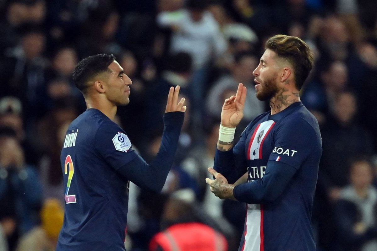 هدف أشرف حكيمي أمام أجاكسيو 1 هدف أشرف حكيمي أمام أجاكسيو