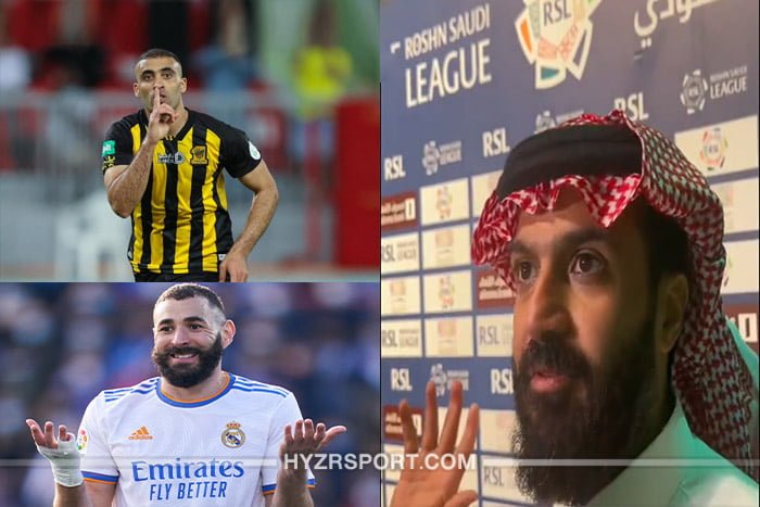 رئيس الإتحاد يحسم الجدل بخصوص التعاقد مع بنزيما 1 رئيس الإتحاد يحسم الجدل بخصوص التعاقد مع بنزيما