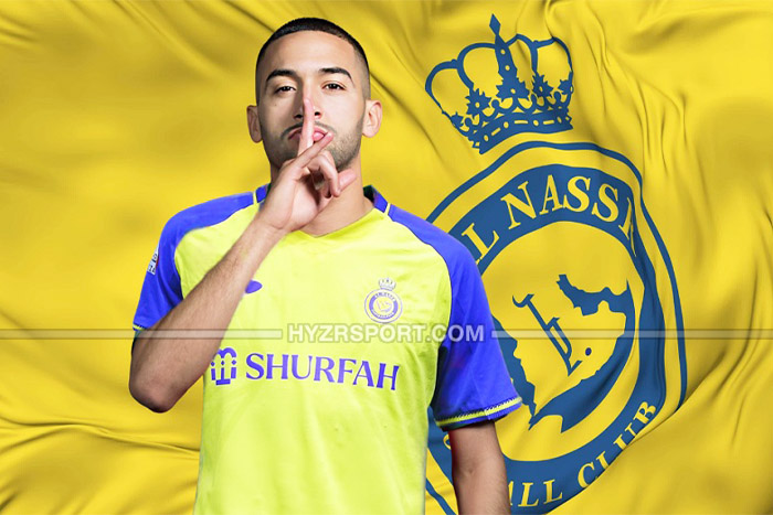 حكيم زياش الى النصر براتب 13 مليون يورو