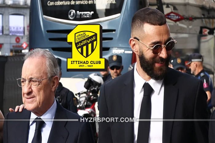 بيريز يمنع بنزيما من التوقيع للاتحاد بعدما أربك حساباته