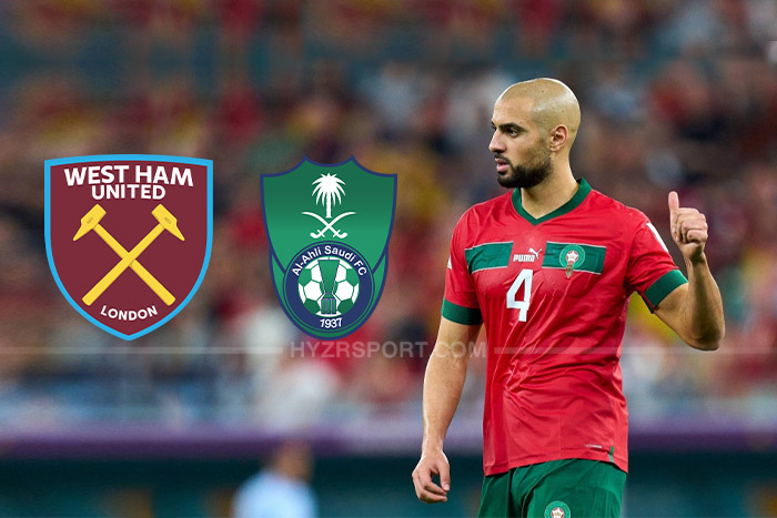 مصادر هايزر سبورت : العروض "الحقيقية" التي توصل بها أمرابط كانت من وستهام والاهلي 1 مصادر هايزر سبورت : العروض "الحقيقية" التي توصل بها أمرابط كانت من وستهام والاهلي