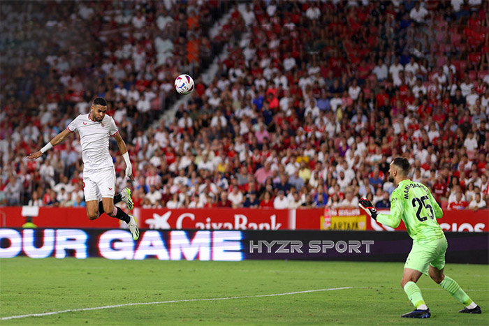 أول أهداف يوسف النصيري هذا الموسم رفقة إشبيلية في الليغا 1 أول أهداف يوسف النصيري هذا الموسم رفقة إشبيلية في الليغا