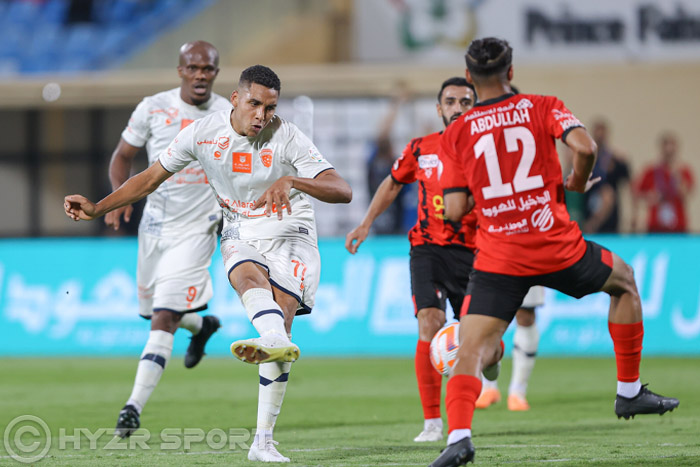 صابيري يسجل أول أهدافه مع الفيحاء في دوري روشن السعودي