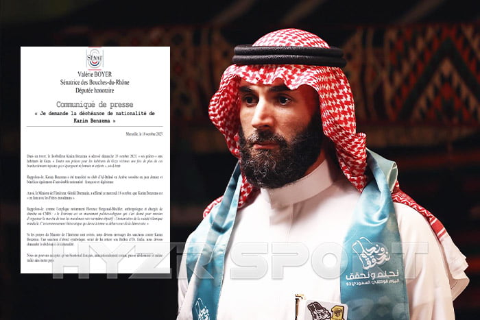 بنزيما أمام إتهامات بالإرهاب ومطالب بسحب جنسيته الفرنسية بسبب دعم فلسطين