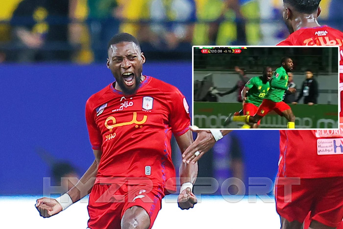 إيكامبي يكرر "حذاري أبابابا" بهدف قاتل في مرمى النصر