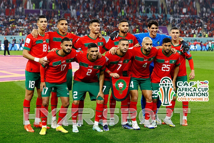 لائحة المنتخب المغربي الأولية لكأس أمم أفريقيا 2023