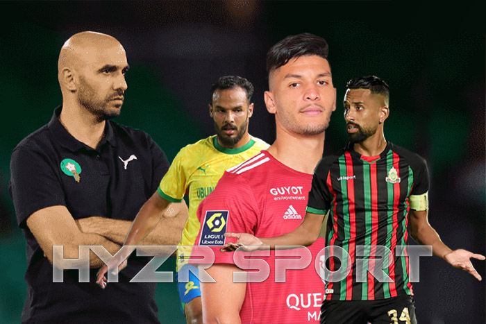 الركراكي متهم بالمحاباة بعد استدعاء داري واستبعاد حريمات و بوطويل