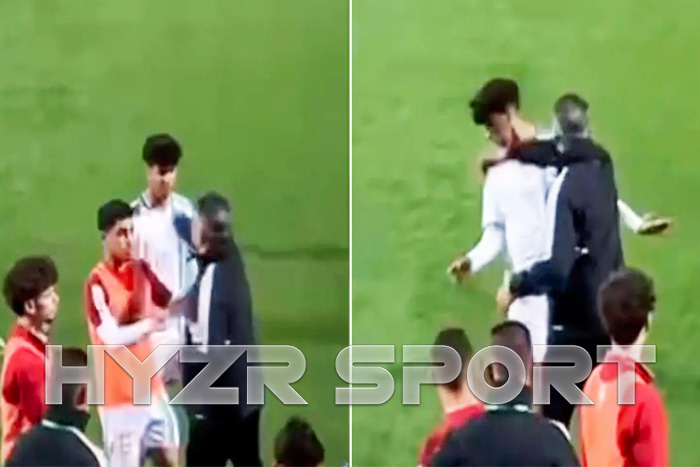مدرب المنتخب الجزائري "يصفع" لاعبيه بعد الخسارة أمام تونس 4 مدرب المنتخب الجزائري "يصفع" لاعبيه بعد الخسارة أمام تونس